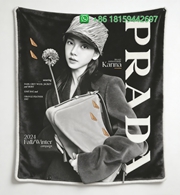 Prada Throw Blankets